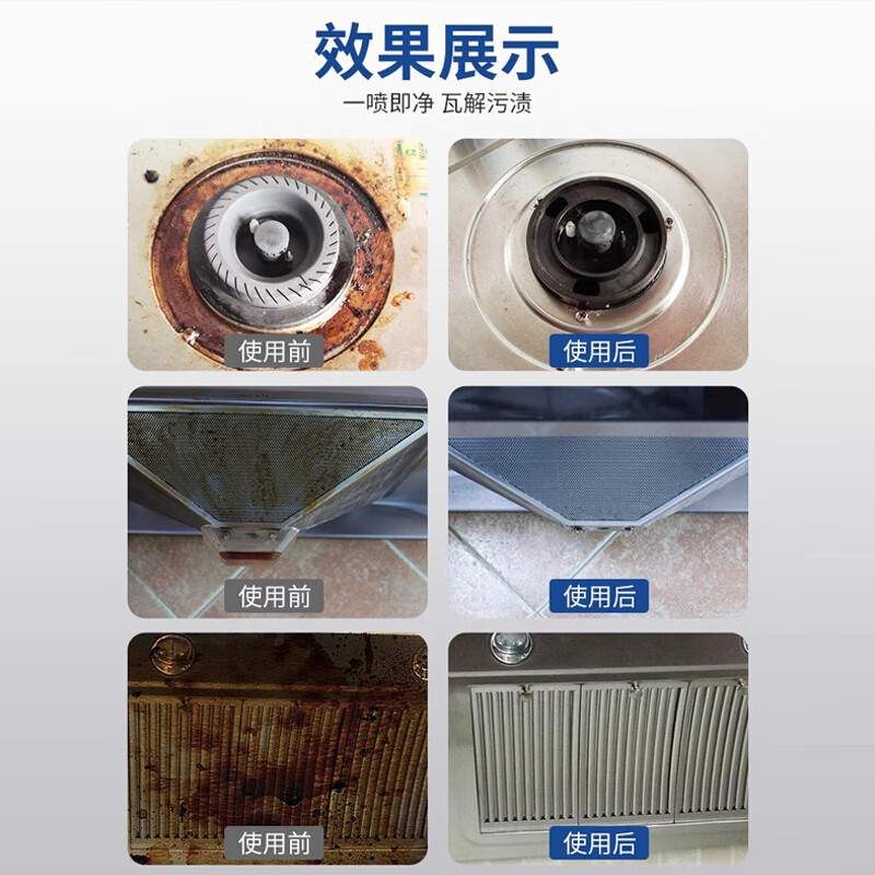 沫檬重污多用清洁剂 油污净 300ml高清大图