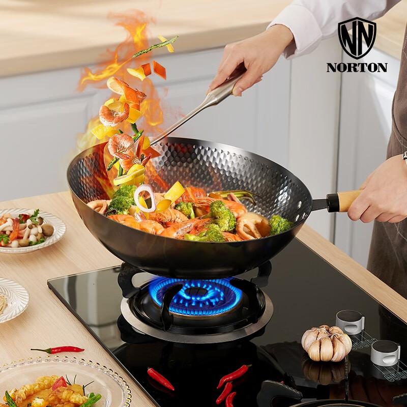 诺顿NORTON巴赫煎炒锅32cm 1JBH032高清大图