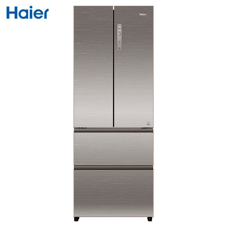 海尔(Haier)430升 法式多门冰箱 1级能效 变频无霜 干湿分储 三档变温 家用电冰箱BCD-430WDGR图片