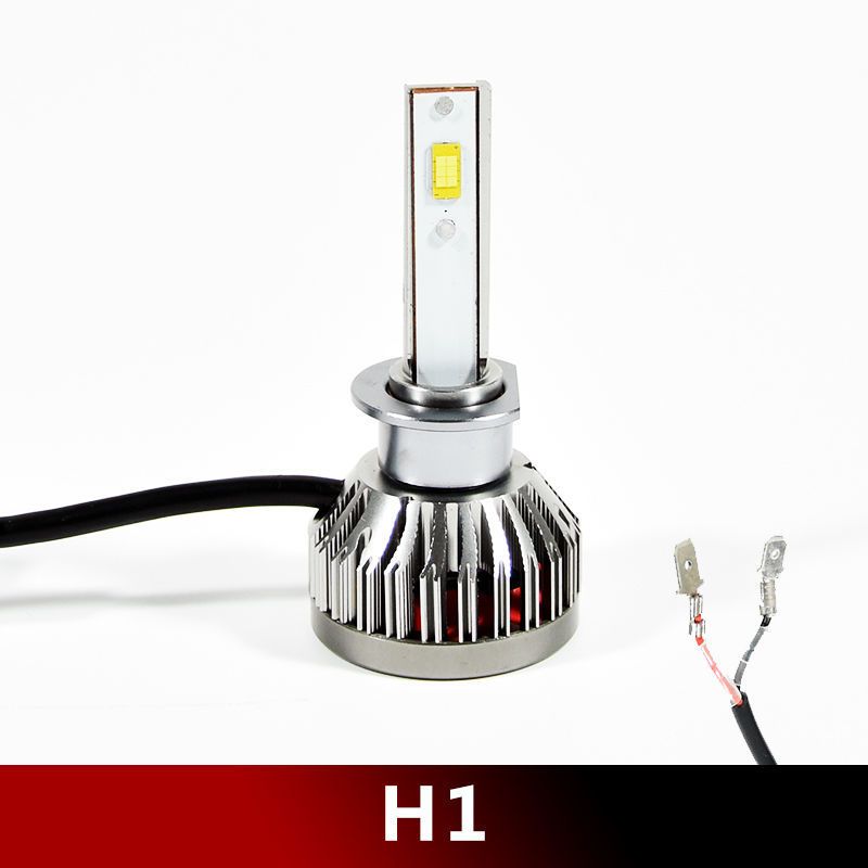 汽车led大灯h7h1h4车灯改装h11灯泡9012透镜近远灯光9005超亮强光h1超