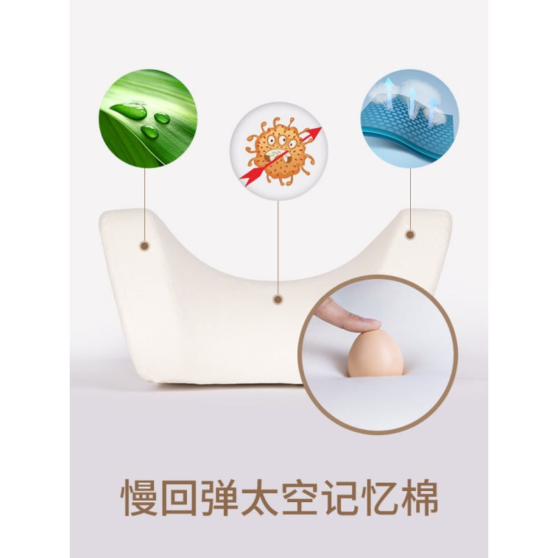 头枕护颈枕靠枕座椅车用枕头记忆棉车载腰靠一对脖子车内用品