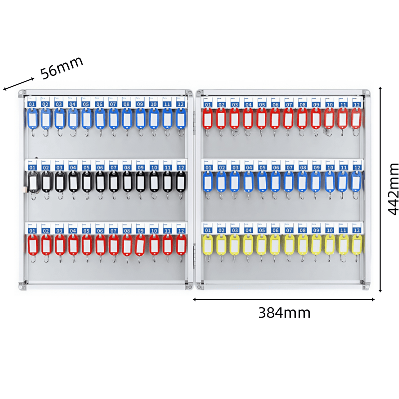 鑫木樽钥匙箱72位个高清大图