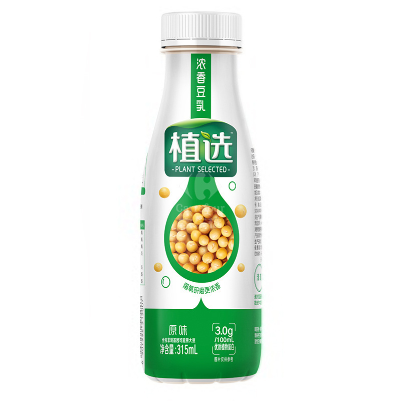 伊利 植选浓香豆乳原味PET装315ml*10盒(礼盒装)营养高蛋白0胆固醇豆奶早餐奶