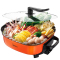 美的(Midea) 电火锅MC-LHN30A家用多功能6L电煮锅电热锅电炒锅 双环聚能加热