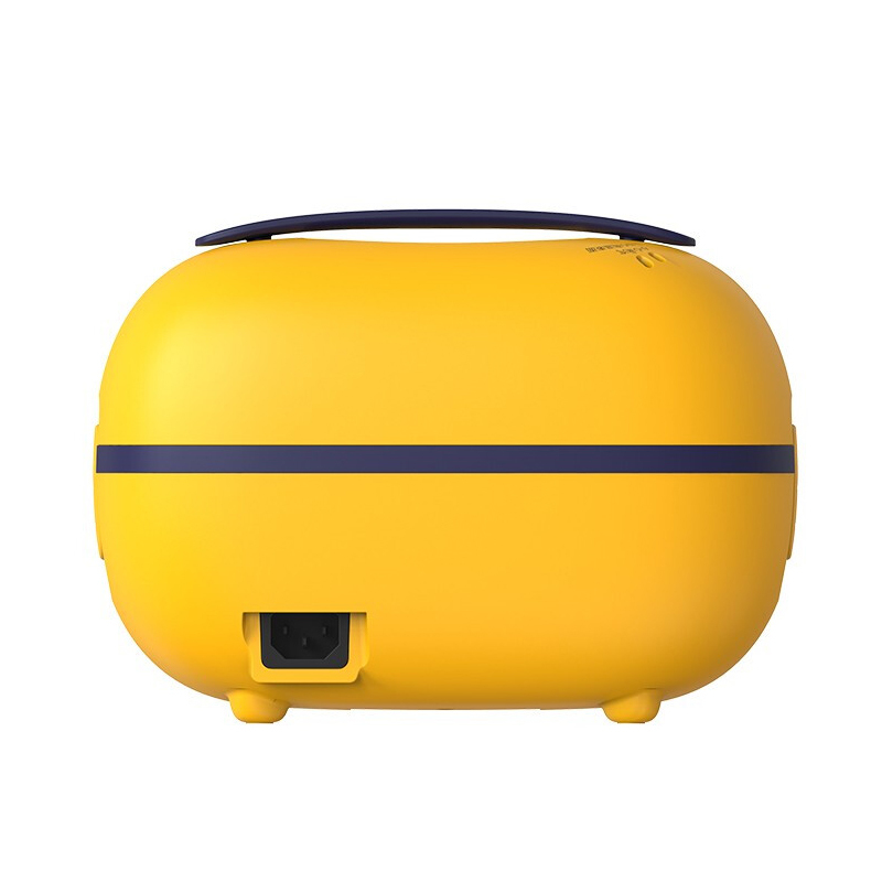 美的midea捣蛋鬼系列机电热饭盒fb10m305253142185mm黄色