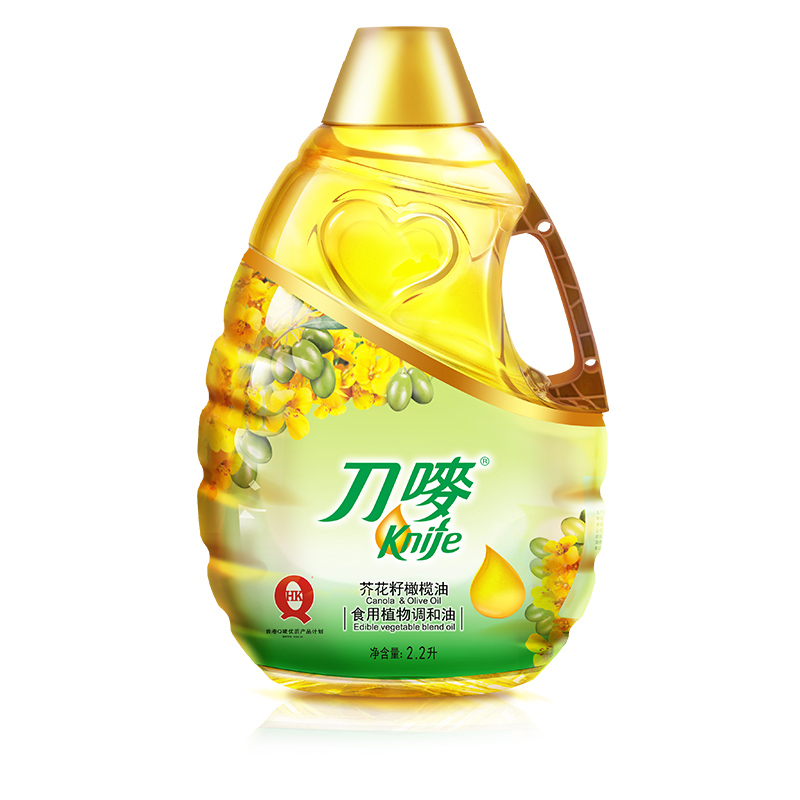 刀唛 芥花籽橄榄油 2.2L/瓶高清大图