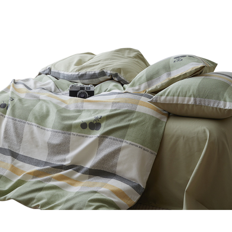 亿洛莱 纯棉四件套 1800*2000mm 套高清大图