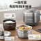 美的(Midea)电压力锅速嫩感0涂层压力煲8分钟一道菜5L电饭煲自动排气MY-S5881F高压锅3-6人