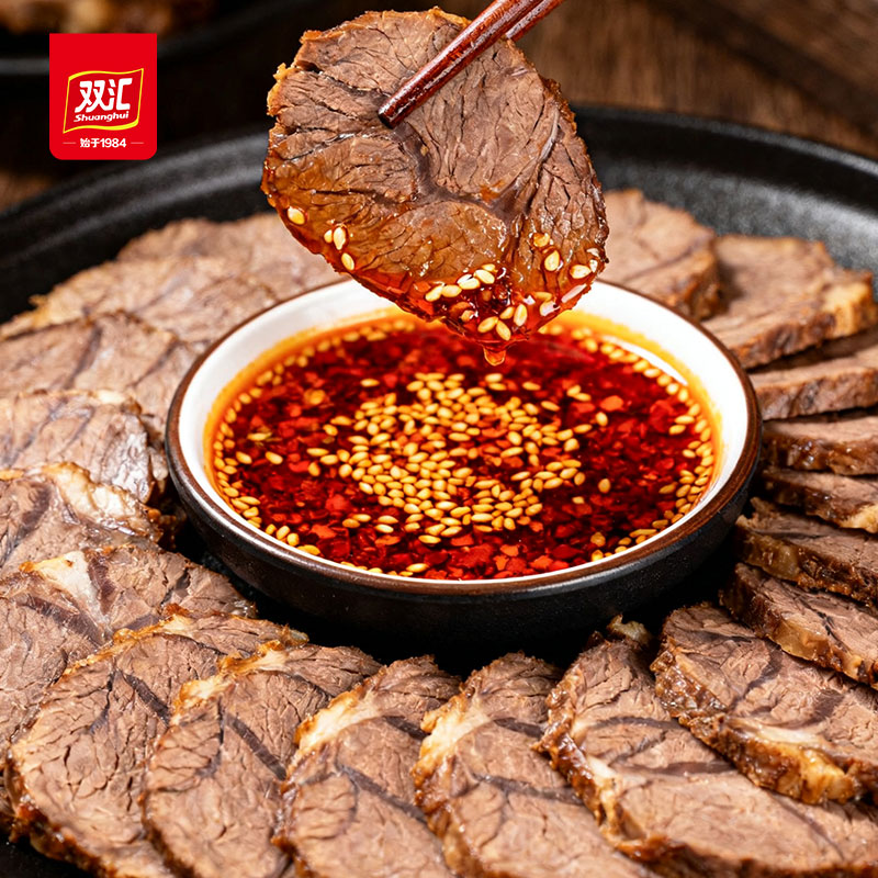 双汇熟食.酱卤牛肉香辣烤肉排1080g高清大图