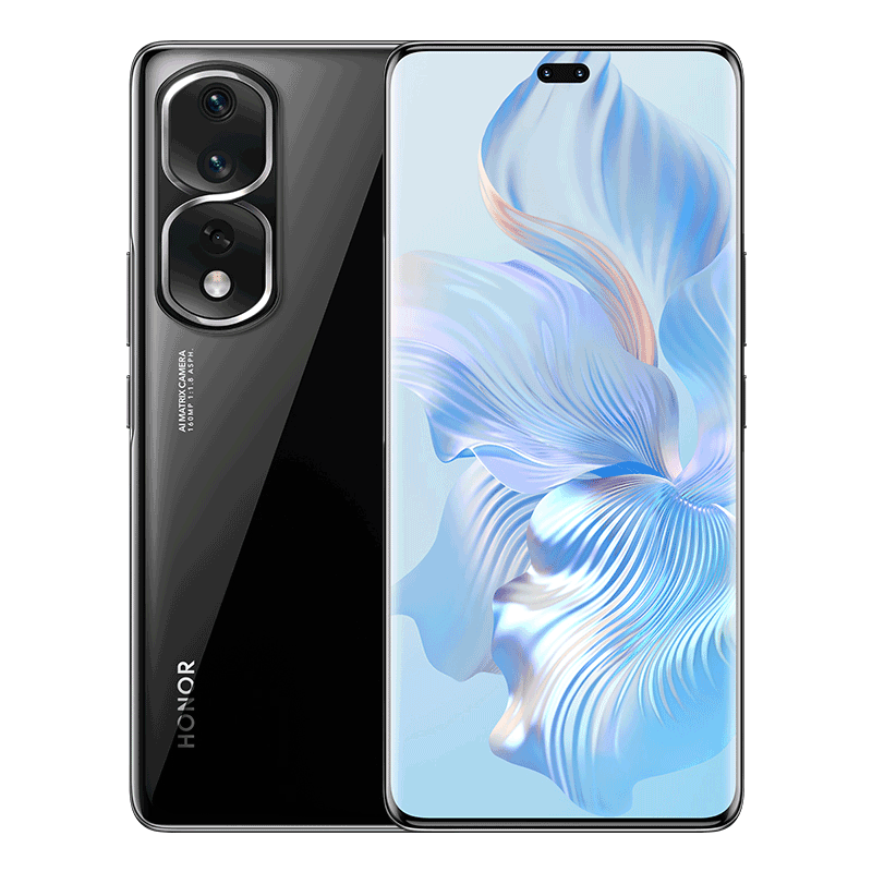 荣耀80Pro 8GB+256GB 亮黑色 1.6亿超清主摄 AI Vlog视频大师 4800mAh长续航 66W超级快充 高通骁龙8+旗舰芯片 1.5K视网膜级护眼曲面屏