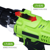 锂电钻12V家用手电转阿斯卡利手枪钻手电钻充电式电动螺丝批电起子ASCARI 25V双速（塑盒）2电【送全套配件】