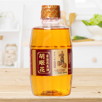 胡姬花古法小榨花生油400ml小瓶装宿舍炒菜烘培青团花生食用油 家庭小瓶方便装