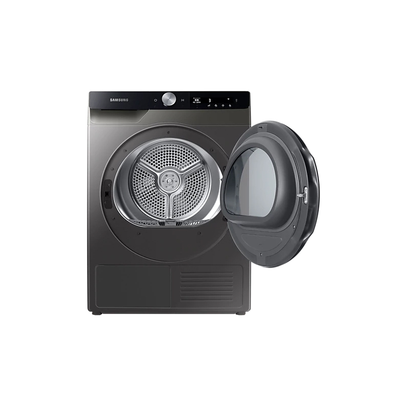 三星(SAMSUNG) DV90T7440BN/SC 9公斤AI智能控制 热泵低温烘干防褶皱衣干即停滚筒干衣机高清大图
