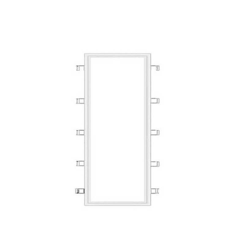 吸顶灯 高脚弹簧+白框 300*1200 白光 38W 220V 适用石膏板吊顶开孔安装 货期5-10天