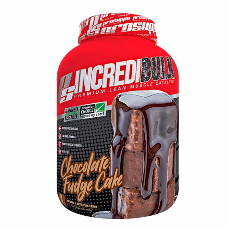 海德力ProSupps 超霸健肌粉6磅黄金碳水蛋白比健肌增重蛋白粉 巧克力蛋糕味