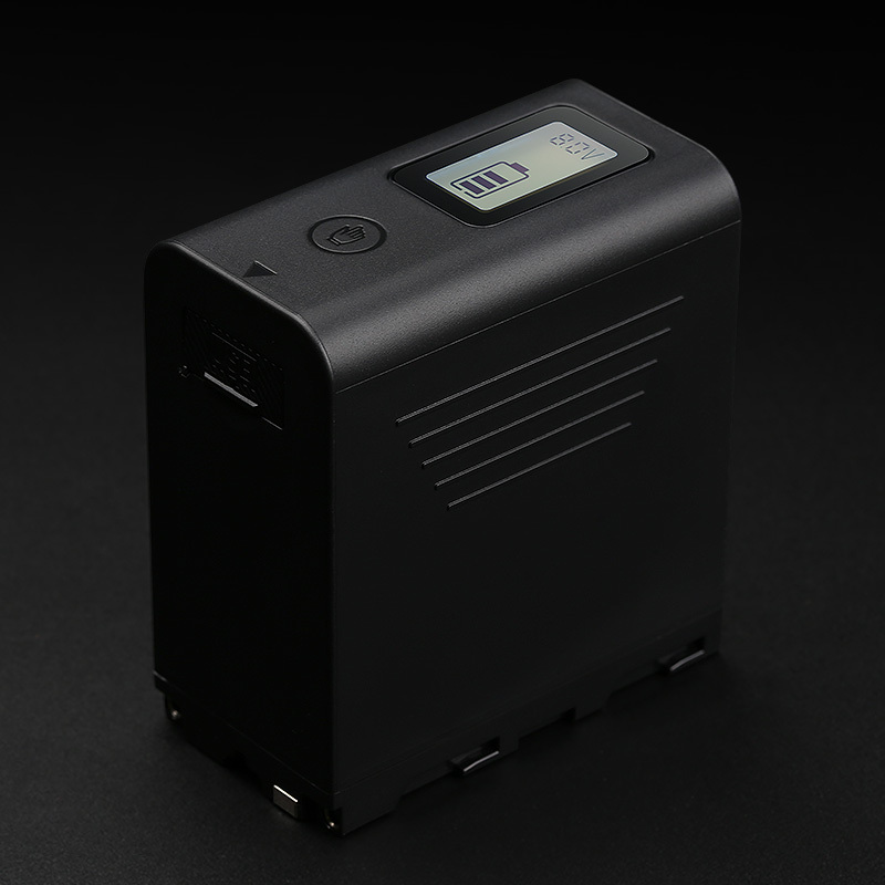 沣标VLB-F980TD索尼摄像机相机电池F970适用索尼MC1500C190P198P通用F950触屏显电量