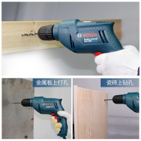博世(BOSCH)手电钻多功能电动螺丝刀多功能手提博士手枪钻工具 经典款340W【金属夹头胶合标配】