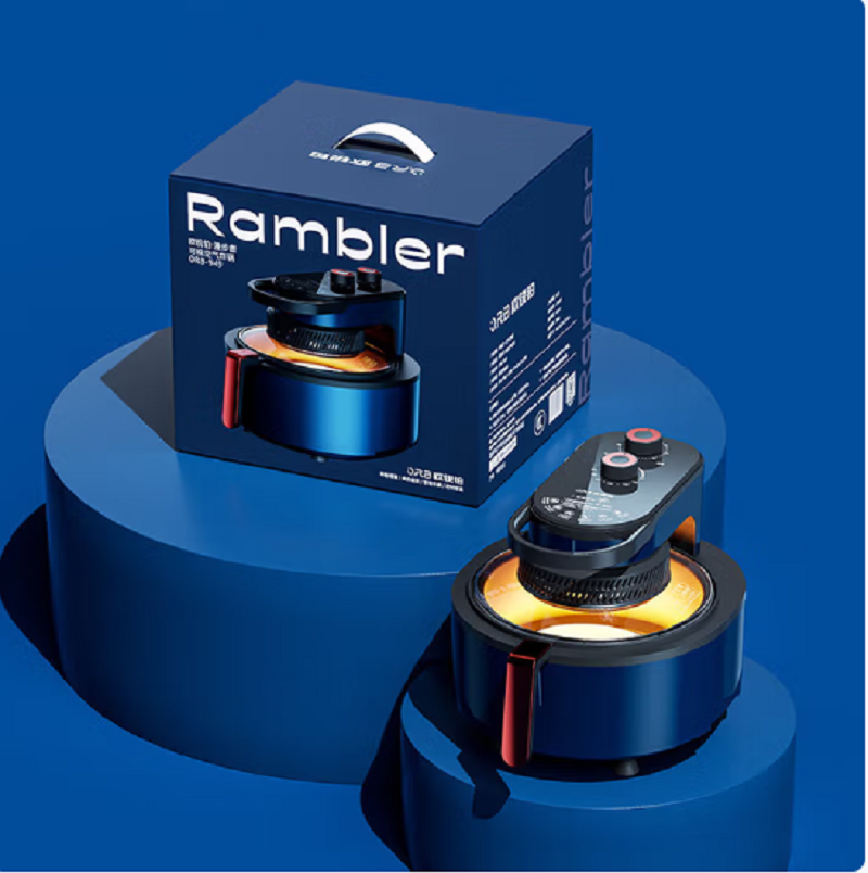 欧锐铂漫步者可视空气炸锅ORB-949(蓝色)