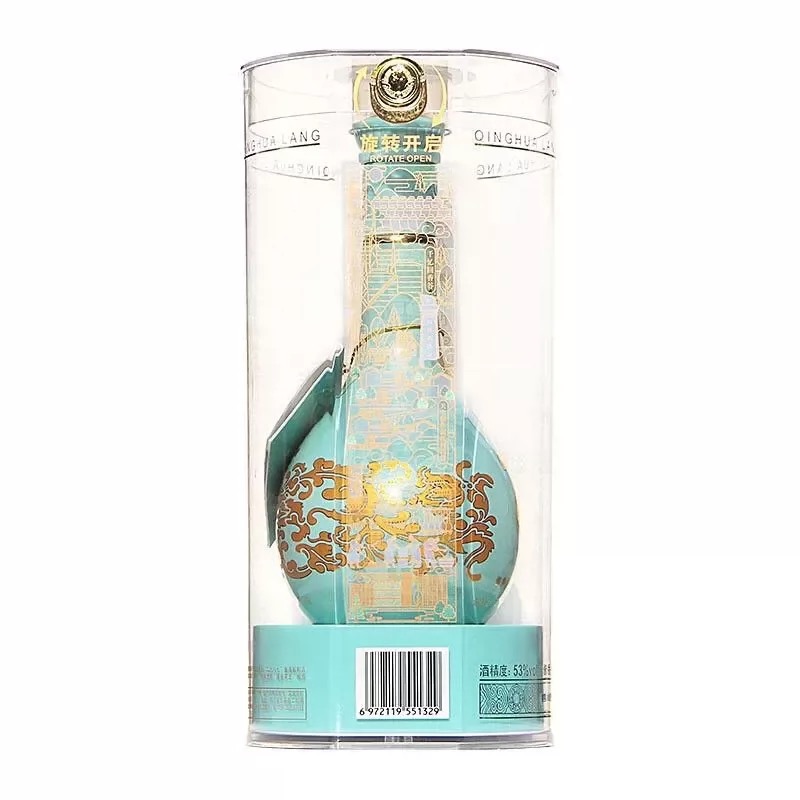 郎酒 2021年53度郎酒青花郎朗读者500ml*1瓶 酱香型白酒高清大图