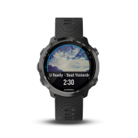 Garmin佳明Forerunner645多功能运动音乐智能防水跑步游泳骑行功能手表(645M黑灰色音乐版)