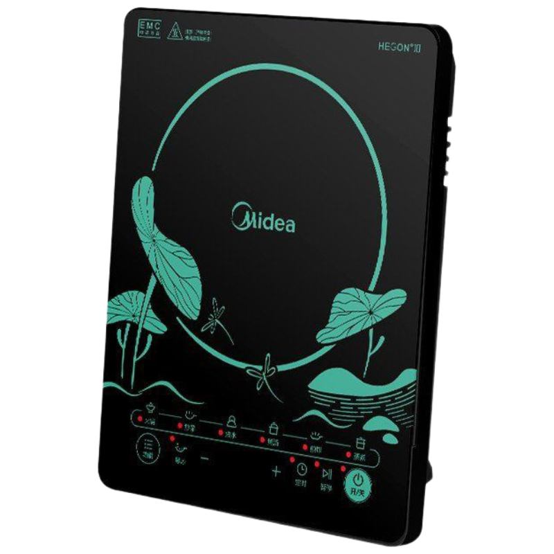 美的(Midea)电磁炉家用炒锅套装大功率省电火锅多功能炒菜一体猛火C22-WK2202(WK2202P1) ZH