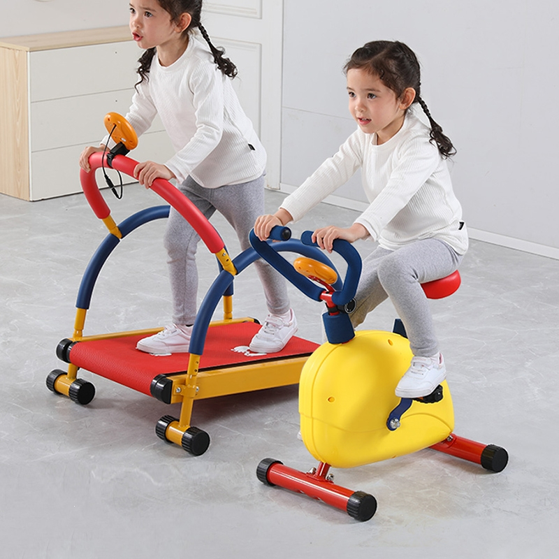 古达儿童健身器材家用室内脚踏车动感单车健身车跑步机幼儿园感统训练