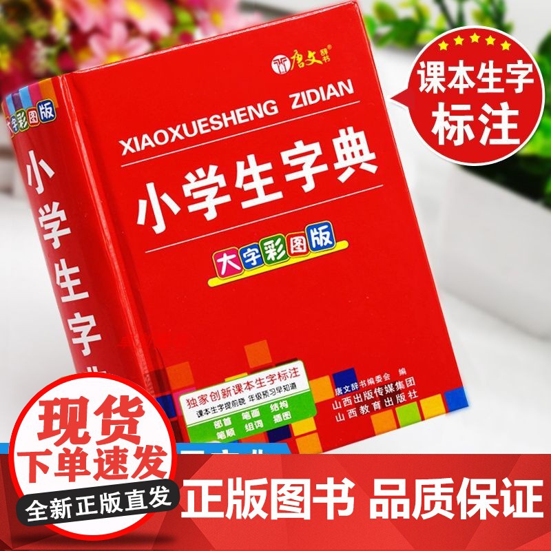 字典小学生专用1-6年级通用版2024年人教版 小学生字典非新华多功能字典12版双色本大字彩图正版笔顺规范笔画近反义词速高清大图