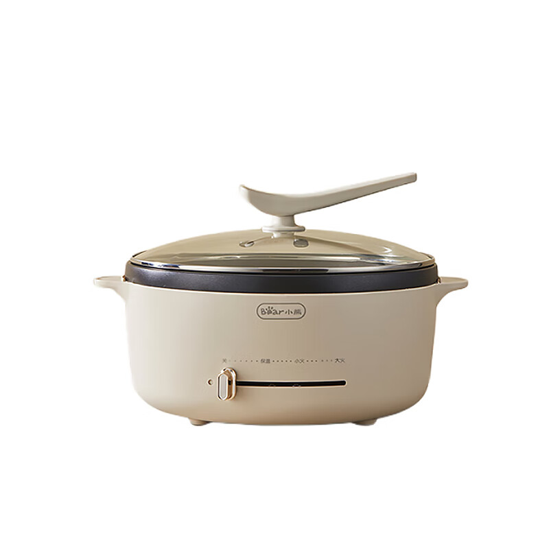 小熊(Bear) 电火锅电炒锅涮锅家用电煮锅多功能焖锅煎锅电热锅 DHG-D50G1