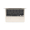 Apple/苹果2024款MacBookAir 15英寸 M3(8+10核)16G 2T星光色轻薄笔记本电脑定制版