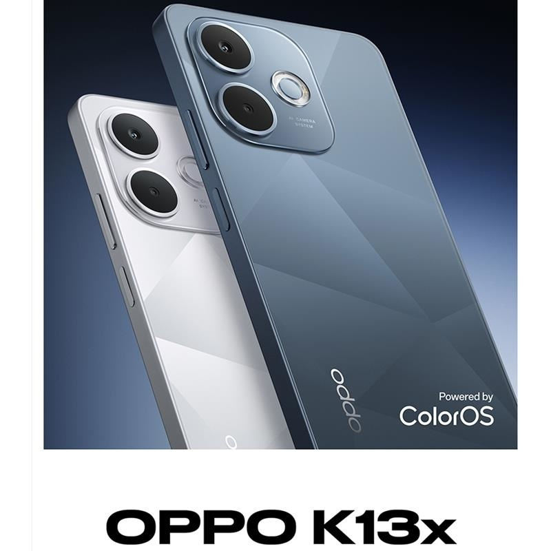 OPPO K13x 钻白 8GB+256GB 天玑6300 5G芯 5800大毫安 45W 5G AI手机高清大图