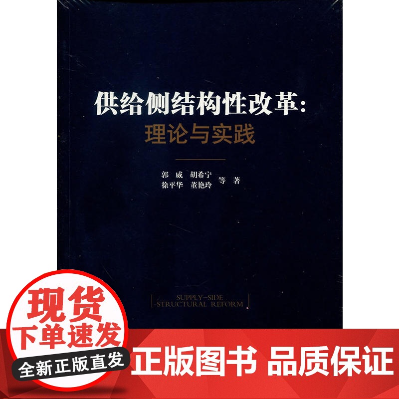 供给侧结构性改革--理论与实践高清大图