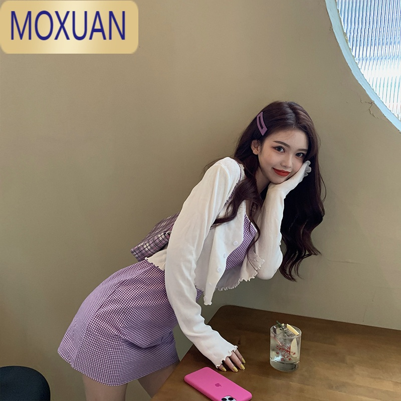 MOXUAN大码胖mm针织开衫女春夏季2022新款防晒披肩外套上衣bm空调衫外搭