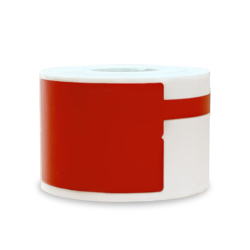 秦泰(Cqint) QTBQ-45*85-200P 异型胶贴200片/卷 标签标牌 1盒/个 (计价单位:个) 红色高清大图