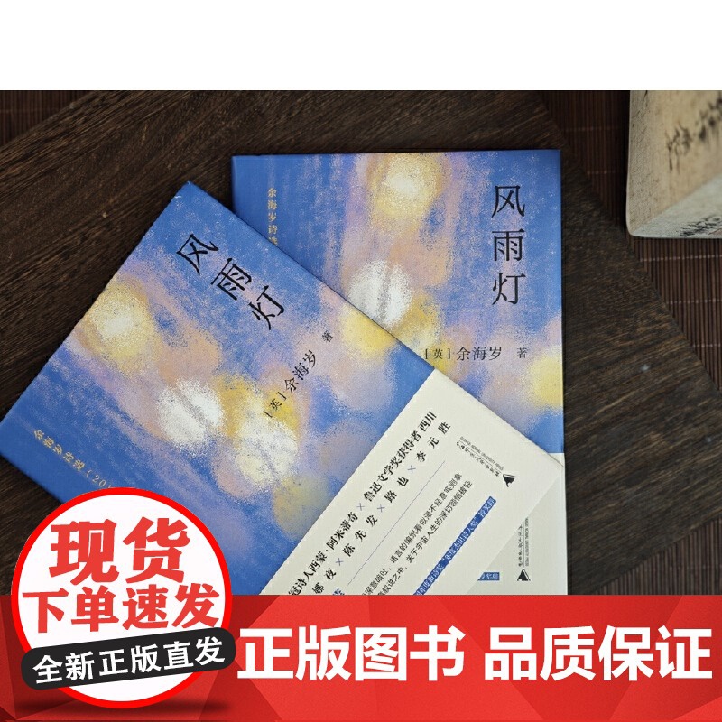 正版2025新 风雨灯:余海岁诗选(2018—2024)余海岁著 广西师范大学出版社 现代诗歌图书籍9787559880高清大图