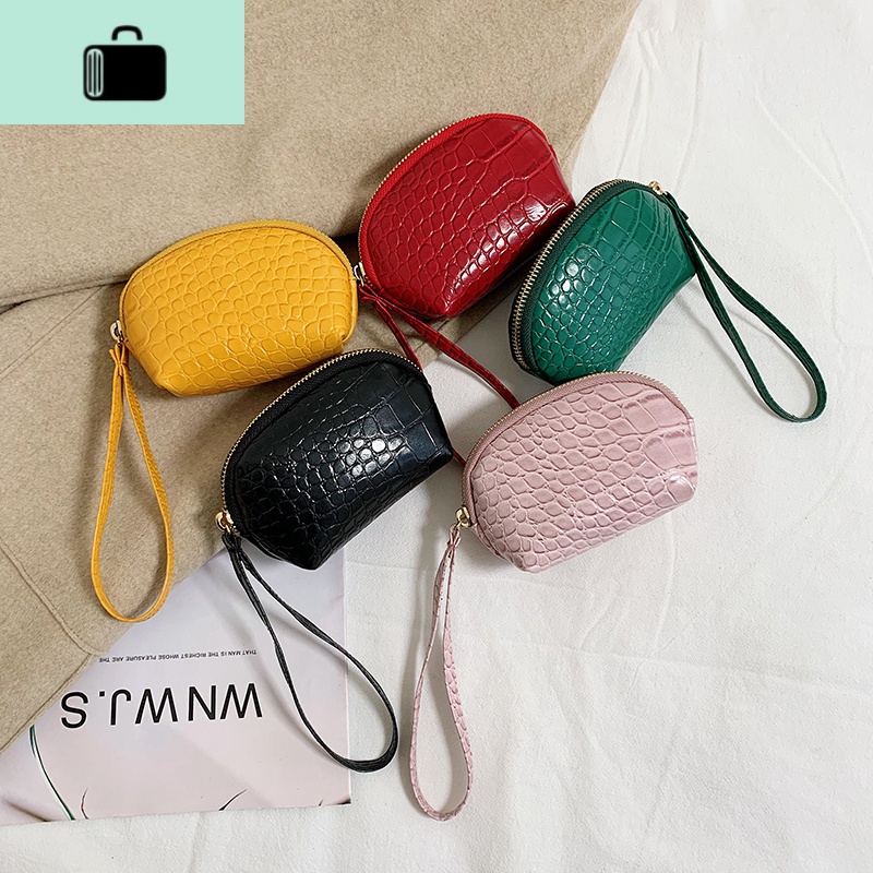 小包包女2020新款春夏化妆包时尚百搭零钱包软皮手拿包多功能小包NEWLAKE高清大图