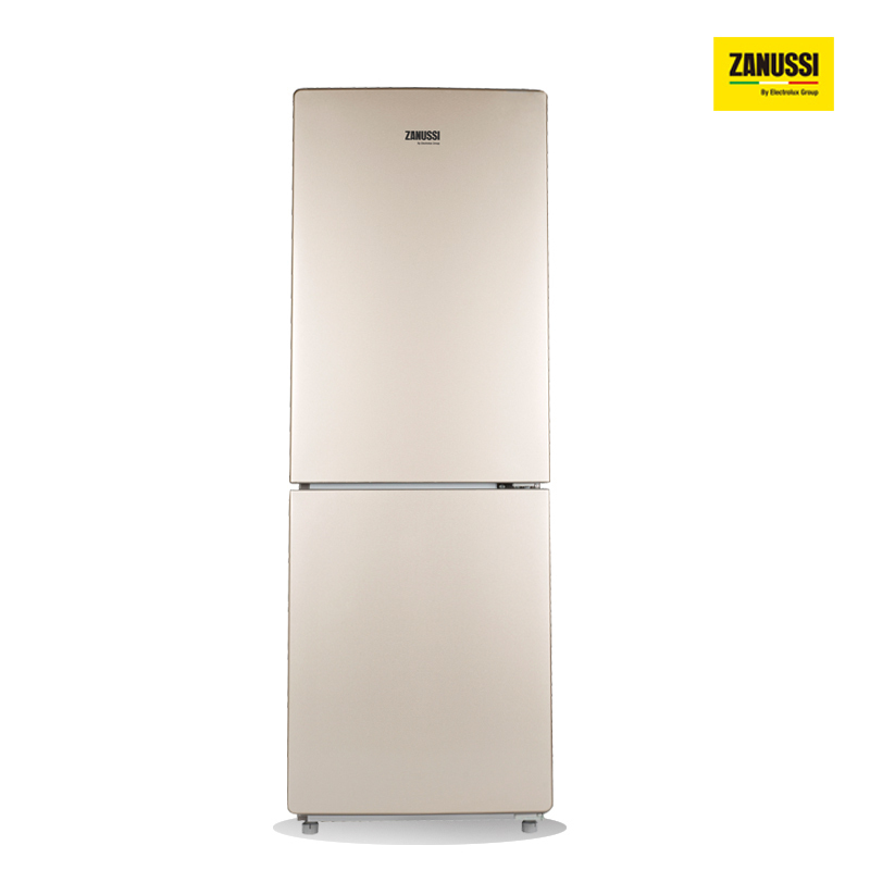 扎努西·伊莱克斯/ZANUSSI ZBE1780LPA 双门冰箱无霜风冷 炫金外观 178升容积 家用电冰箱高清大图