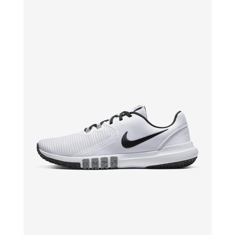 耐克(NIKE)男运动鞋轻便稳定防滑耐磨综合训练健身鞋 White/Smoke_Grey/Black 48.5