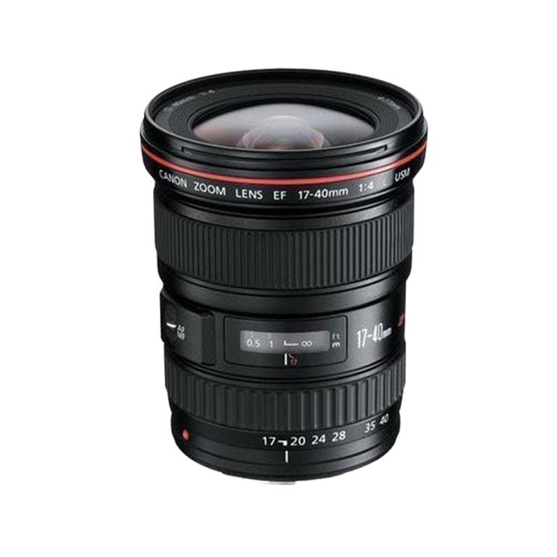 佳能(Canon)EF 17-40MM F/4L USM广角变焦镜头(7片光圈 77mm滤镜)