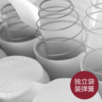 麒麟床垫 独袋弹簧乳胶床垫 环保有机棉面料 风调雨顺