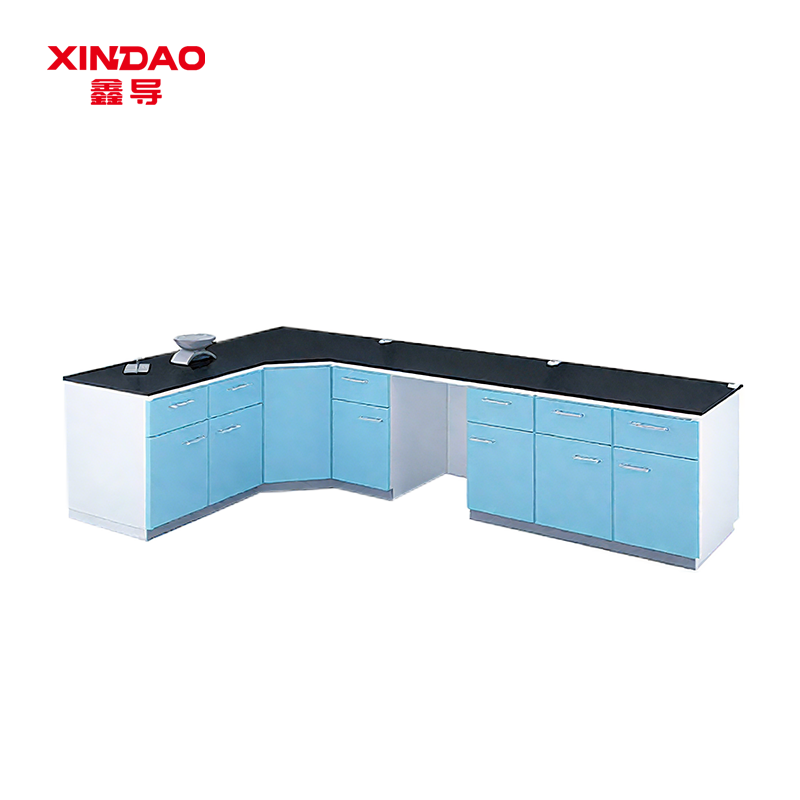 鑫导 实验桌 SYT83-角柜钢木定制 米高清大图