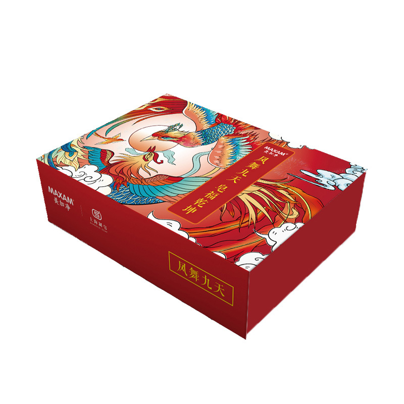 上海药皂 凤舞九天-皂福乾坤 maxam海盐皂艾叶藏红花玫瑰牛奶手工皂