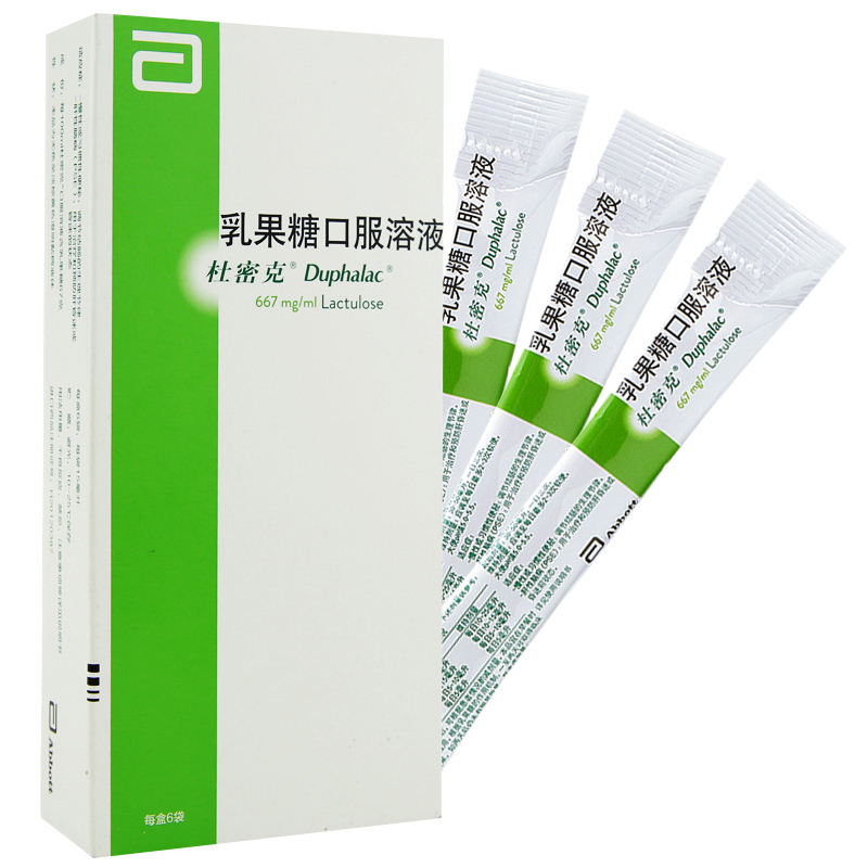 杜密克杜密克乳果糖口服溶液15ml6袋盒慢性或习惯性便秘调节结肠的