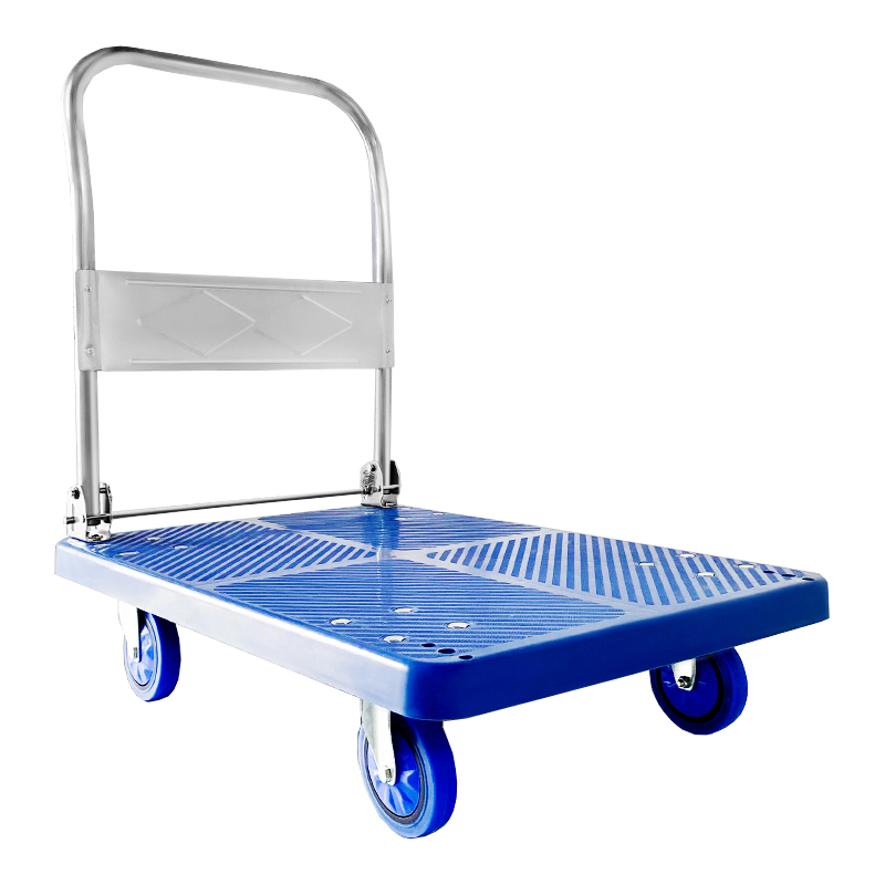 臻远 ZY-RSPC-01 重型折叠平板车手推车搬运车 720mm*480mm 承重200KG高清大图