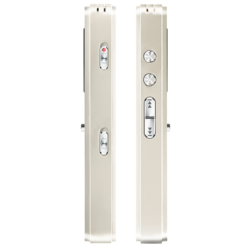山水(SANSUI)录音笔 H-601 16G 高清降噪 学习/会议采访取证录音 MP3播放器 金色