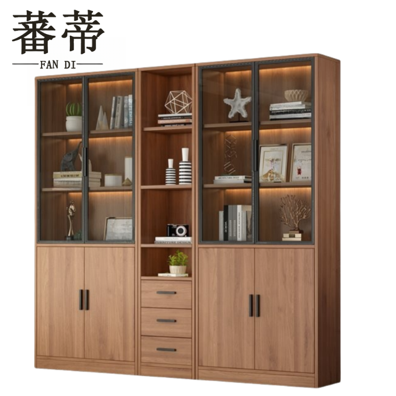 蕃蒂资料柜2米台高清大图