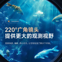 伴车安 探鱼器水下超清摄像头可示锚鱼显示屏夜视水底看鱼器摄像头钓鱼 TY118-30米