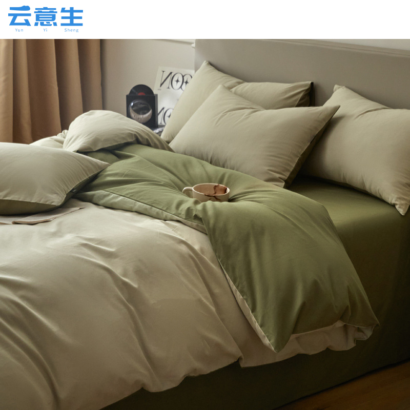 云意生 四件套 全棉加厚 200*230cm/套高清大图