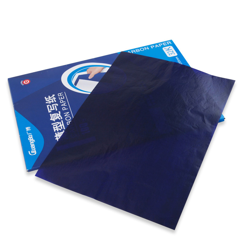 广博/GuangBo FXZ9236S 复写纸 32K100张薄型双面复写纸蓝色