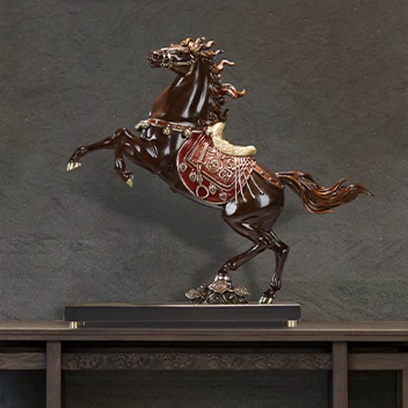 朱炳仁銅精致铜艺摆件手工艺品创意装饰品节日礼物创意设计古韵雅致家庭装饰