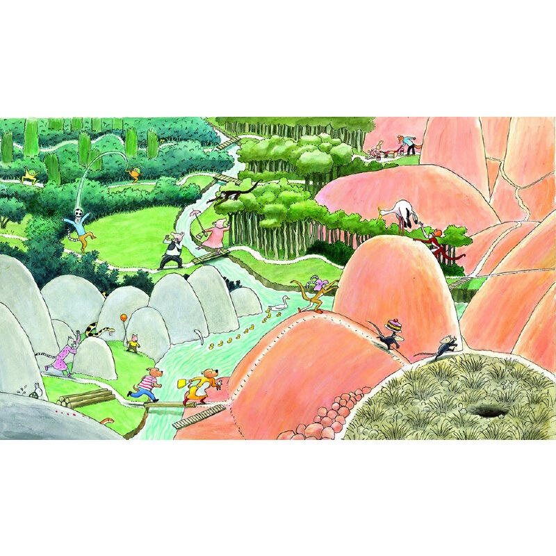 蛋糕哪儿去了 [正版]蛋糕哪儿去了儿童绘本3–6岁硬壳无字图画书2岁宝宝绘本经典必读一两三岁半宝宝故事书籍幼儿园绘本阅读